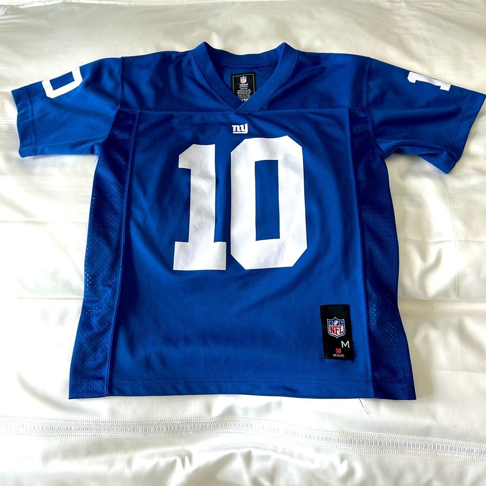 New York Giants jersey. Number 10
Eli Manning. Youth medium. Great condition!